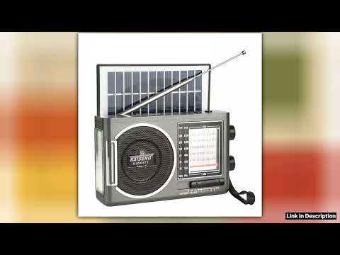9008BTS classic solar radio AMFM speaker USBTF card interface 3 charging methods suitable for