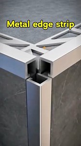 Choose the right edge trim, elevate your tile renovation to a higher level! #EdgeTrim #Renovation #TileEdgeTrim #AluminumAlloy #BuildingMaterials | Awisdom Tile Accessories
