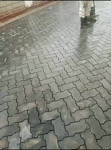 Compacting Cabro Blocks after Laying . Once you have laid your pavers neatly on top of your compacted material, whether it is sand or crusher dust, we recommend you go over the top of your Cabro blocks once more with a small compaction plate. To prevent damage to your pavers, use a piece of rubber or use a compaction plate with a heavy duty rubber mat attached to the bottom. Running the compaction plate across the top of your pavers will help solidify your hard work. This will send vibrations do