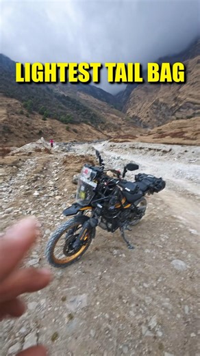 BEST TAIL BAG for Himalayan | Himalayan 450 #shorts