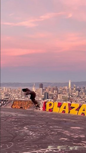 Twin Peaks sunset session 🌇 #skateboarding