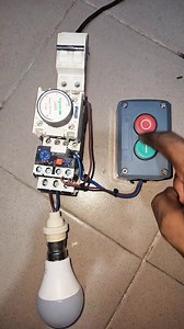 41K views · 763 reactions | Démarrage direct sens de marche d'un moteur asynchrone triphasé simuler avec une Lampe 220v AC 50hz | Ibrahim Eric | Facebook