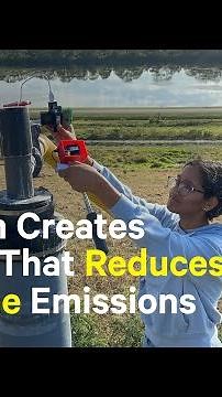 FL Teen Creates Device That Helps Reduce Methane Emissions