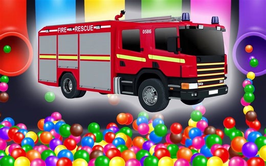 学习颜色&车辆名称和声音 Learning Colors Street Vehicles Names