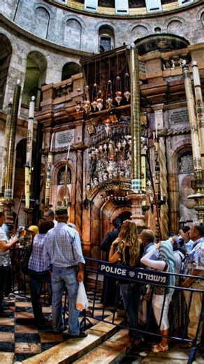 The Holy Edicule—the marble structure traditionally believed to house the tomb of Christ — wasn't designed to withstand the stresses of centuries of worship. And those years had taken their toll. | National Geographic TV