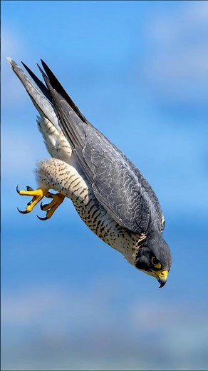 This is the fastest animal on the planet 🦅 #falcon #animals #funfacts