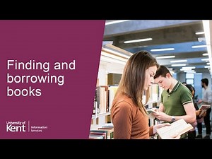 Finding and borrowing books in the Templeman Library