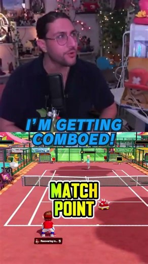 Rage-quitting at MARIO TENNIS? #shorts #mariotennisfever #nintendo
