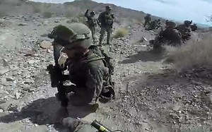 （演习）美国大兵第一视角记录战场演习