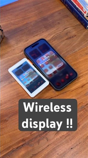 Wireless display for iPhone ! #fyp #iphone #igyaan