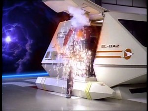 Starfleet Records. Jean Luc Picard. Captain of the USS Enterprise NCC-1701-D. Time travel. Stardate: 42679.2-42679.5 (2365) (2365) As future Picard starts to get into the shuttle, present Picard kills his counterpart with a phaser to stop him from leaving and then returns to the bridge, calling Pulaski to the shuttlebay, who is accompanied by Chief Miles O'Brien. Picard orders that a course be set for the center of the vortex with all the power the ship can muster and that their position be held