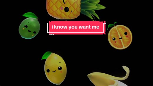 I KNOW YOU WANT ME 🗣️🗣️🗣️ (comment ur favorite song) #dancingfruit #pitbull #music #trending #fyp