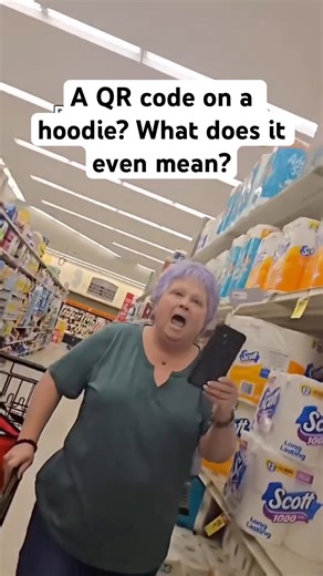 QR code hoodie 🤣 #funny #prank #memes #shorts #viral #humor #reaction
