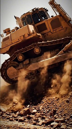 Unstoppable Bulldozer Action: Earth Moving Power Unleashed! 🚧