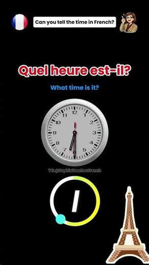 How to Tell the Time in French #french #frenchforbeginners #learnfrench