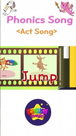 Easy Words 1 (Act Song) - Learn English vocabulary for kids - English song for Toddlers #shorts