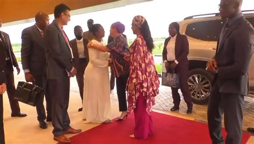 Embassy Of Liberia Senegal Mission, with accreditation in the Gambia, Amb Ali Sylla and Her Excellency Madam Fatumata Bah Barrow, the First Lady of the Republic of the Gambia, received Her Excellency Madam Kartumu Yartu Boakai, First Lady of the Republic of Liberia, Madam Boakia scheduled to attend the 12th Edition of Merck Foundation Africa Asia Luminary Conference, slated for October 14-15, 2025. | DN-News Liberia