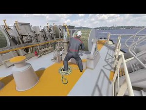 【積木製作｜VROX】安全体感VRトレーニング #030船内作業中の労働災害体験