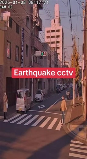 Japan Earthquake CCTV Footage Analysis