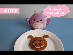 We LOVE Squishmallows | Chef Mallows (Season 1) - Animal Pancakes | Cooking with Kids