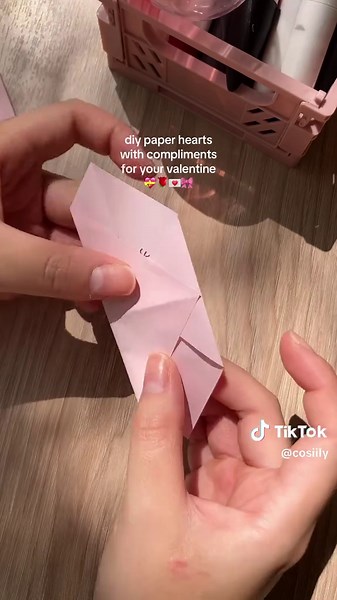 Easy Origami Hearts for Valentine's Day Gifts