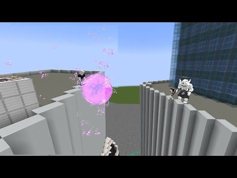 Gojo VS Sukuna in Shibuya - Minecraft JJK