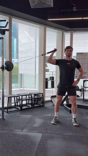 Single Arm Cable Crucifix Curl