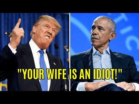 Trump Mocks Michelle’s Legacy — Obama’s Ice-Cold Reply Leaves Him Speechless