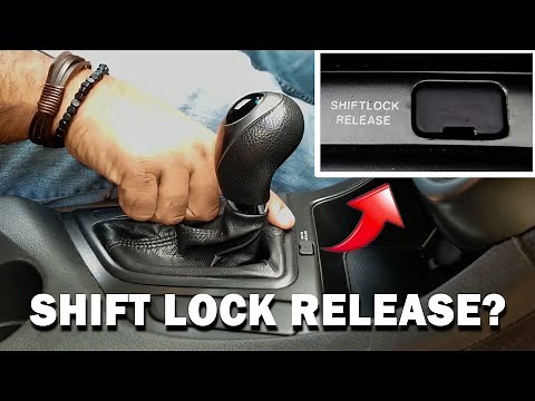 Shift Lock Release | Stuck in Park Wont Move Easy Fix | Kia Optima | Most Make & Model Vehicles