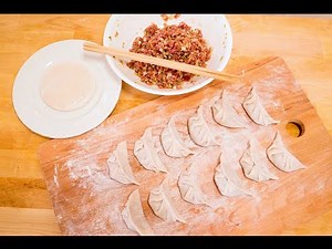 How To Make Chinese Dumplings with Pork and Napa Cabbage