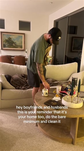 Nash Morgan on Instagram: "the least you can do! #relationships #couplegoals #clean #reset"