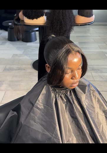 Frontal ponytail installation ✨ 20