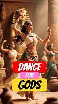 What Ancient Egyptian Dancing REALLY Looked Like! #explore #shortvideo #ancientegypt #youtubeshorts