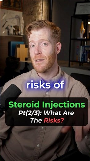 Here are the RISKS Of Steroid Injections #sportsmedicine #steroidinjection #orthopedics #arthritis