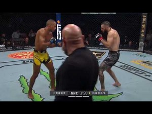 Edson Barboza Crazy Delayed Knockout