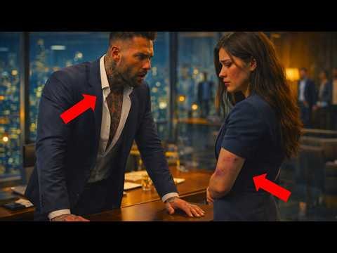 "Was hast du gestern getan?" fragte der Boss, dann sah er die Hämatome seiner Sekretärin.