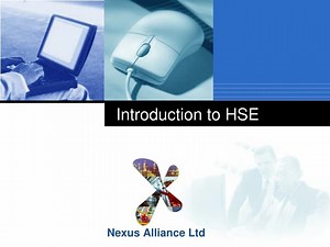 PPT - Introduction to HSE PowerPoint Presentation, free download - ID:5611830
