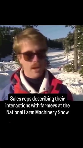 What the sales reps have to put up with at the National Farm Machinery Show
