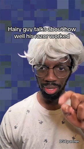 Dicedip Man on Instagram: "Hairy guy talks about how well his razor worked @dollarshaveclub #dscpartner"