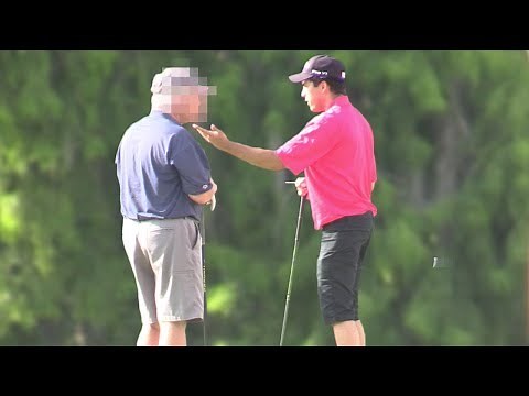 Screaming On The Golf Course! (INSANE REACTION)