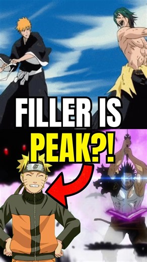 Why Did Filler Always Look Better Than Canon Episodes?! 😭🙏 #anime #animation #naruto #bleach