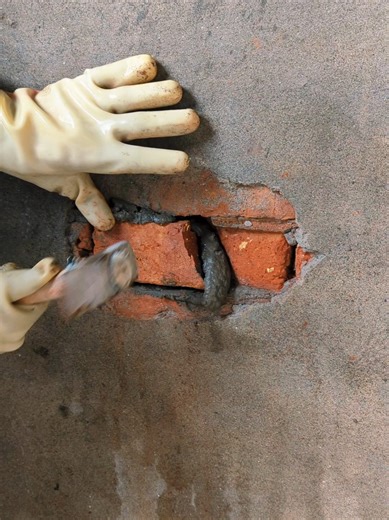 Wall Hole Repair: Fixing Broken Brick and Plaster