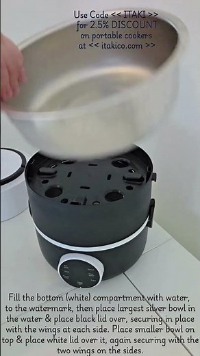 Itaki portable cooker demo