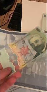 așa arată noile bancnote de 100 lei