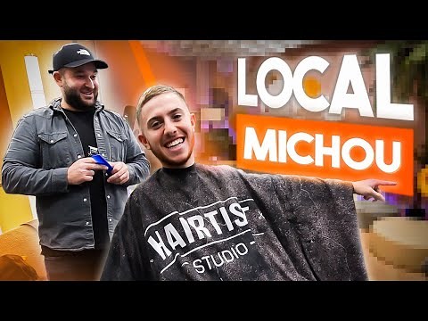 JE COUPE MICHOU DANS SON NOUVEAU LOCAL!!! (je vous montre tout)