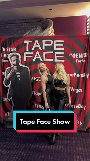 @Tape Face show in Las Vegas at Harrahs #thingstodoinlasvegas