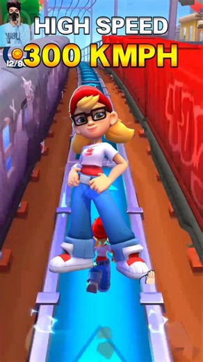 Trail Speed up pads Subway surfers City Gameplay | Speed up pads Subway surfers City gameplay