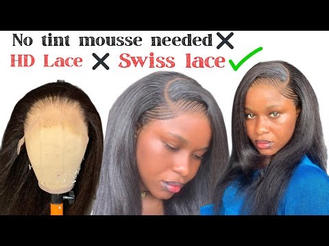 The Lazy Girl Frontal Install☺️ You Don’t Need HD Lace for This Melt.Minimal Effort, Maximum Melt.