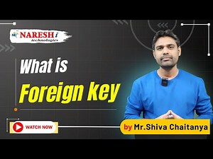 Foreign Key in SQL: What is it and How to Use It | NareshIT #oraclesql