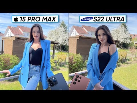 iPhone 15 Pro Max vs Samsung Galaxy S22 Ultra Camera Test